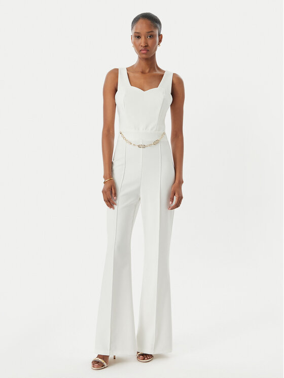 Rinascimento Rinascimento Jumpsuit CFC0019844002 Weiß Regular Fit