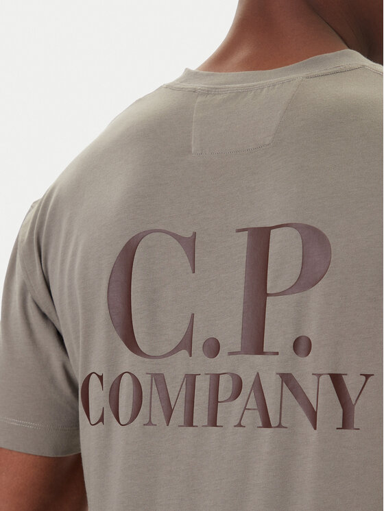C.P. Company C.P. Company Tricou 19CMTS103A005100W Kaki Regular Fit