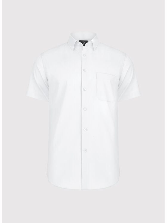 Pako Lorente Pako Lorente Koszula P25SF-1K-001 Biały Regular Fit