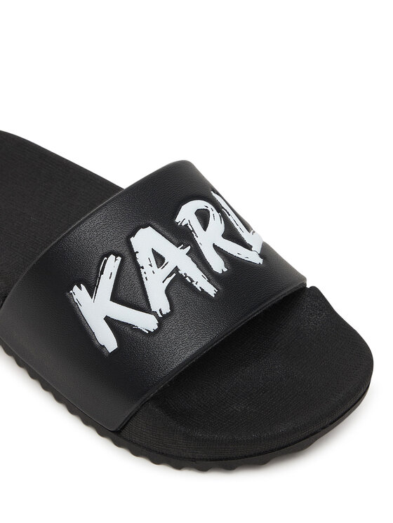 KARL LAGERFELD KARL LAGERFELD Šľapky Z31178 M Čierna