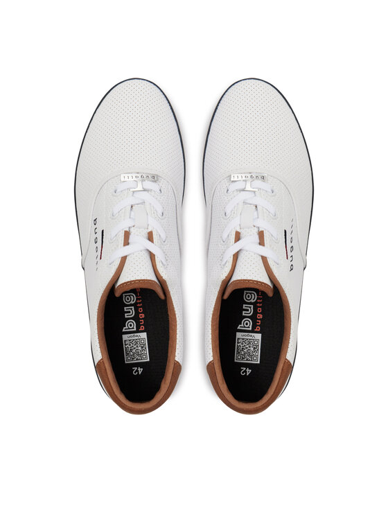 Bugatti Bugatti Sneakers aus Stoff 321AFH015000 Weiß