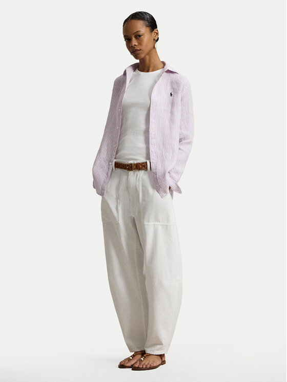 Polo Ralph Lauren Polo Ralph Lauren Košile 211A96158006 Fialová Classic Fit