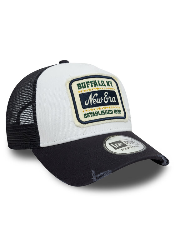New Era New Era Kepurė su snapeliu Patch Distressed 60603673 Balta