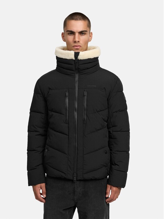Stone Harbour Stone Harbour Kurtka zimowa Ansello Czarny Regular Fit