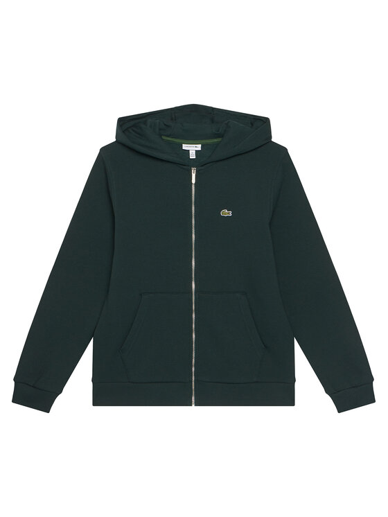 Lacoste Lacoste Džemperis ar kapuci SJ9723 Zaļš Regular Fit