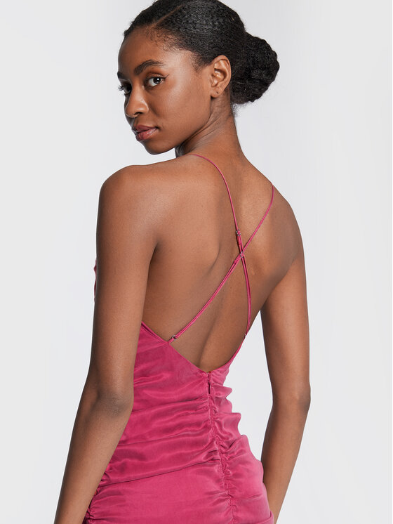 For Love & Lemons For Love & Lemons Φόρεμα κοκτέιλ Alle CD2778 Ροζ Slim Fit