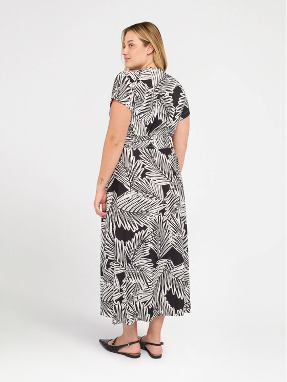 Fiorella Rubino Fiorella Rubino Sukienka codzienna 7006L001172N0Z3 Czarny A-Line Fit