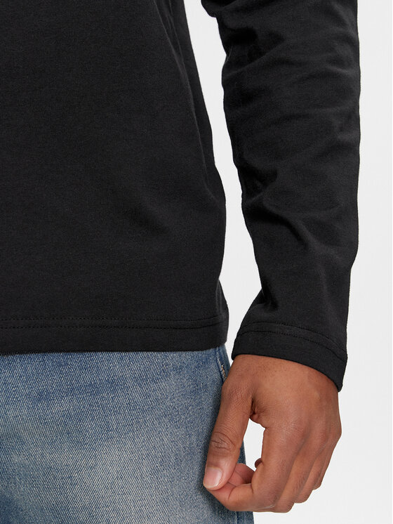 Calvin Klein Calvin Klein Hosszú ujjú Logo K10K112891 Fekete Regular Fit
