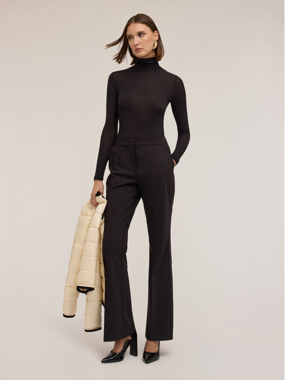 Motivi Motivi T-shirt G299W003333N033 Nero Regular Fit