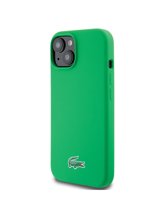 Lacoste Lacoste Etui na telefon iPhone 15 Zielony