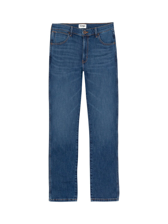 Wrangler Wrangler Jeansy W15QAG850 Niebieski Regular Fit
