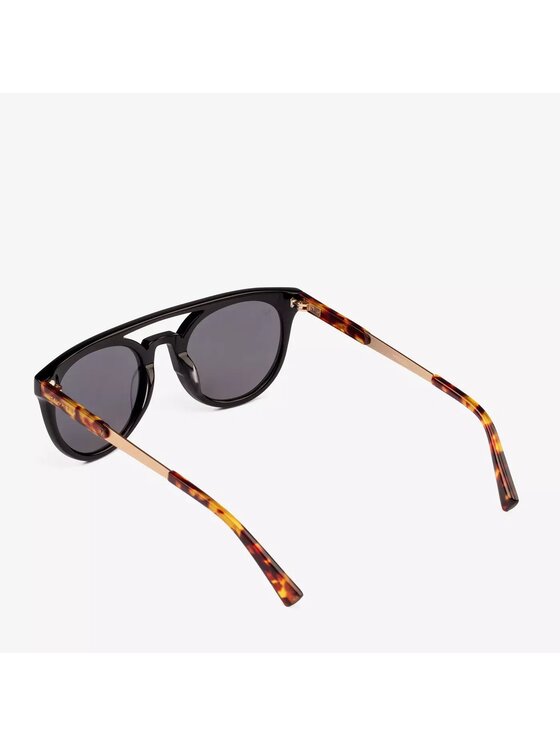 Hawkers Hawkers Okulary przeciwsłoneczne MESSI MATTE BLACK VEGAS GOL Czarny