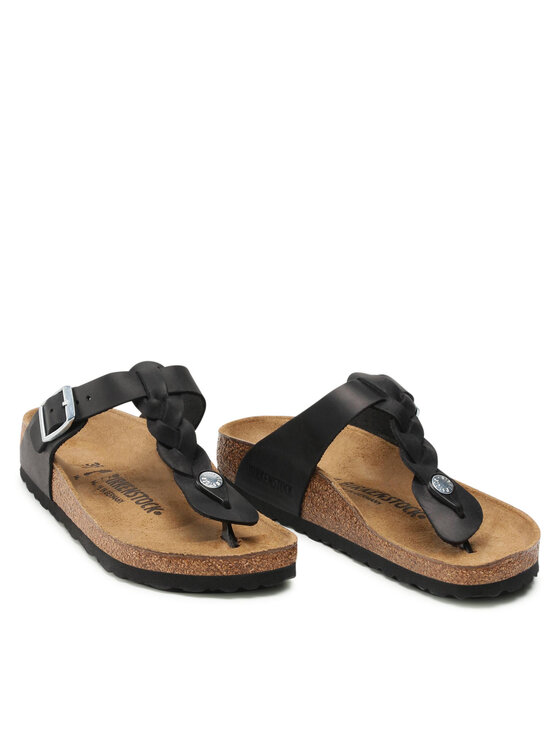 Birkenstock Birkenstock Japonki Gizeh Braided 1021360 Czarny