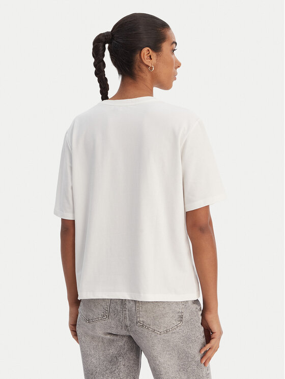Morgan Morgan T-Shirt 261-DOURRA Biały Straight Fit