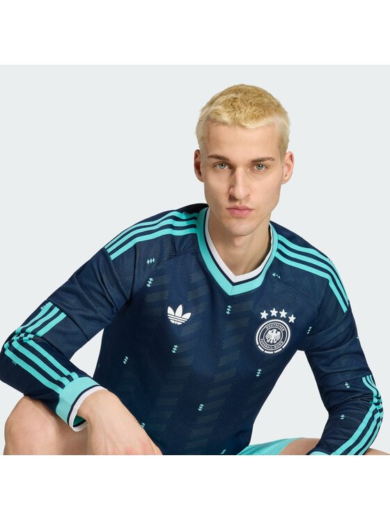 adidas adidas Koszulka techniczna 161689 Niebieski jasny Slim Fit