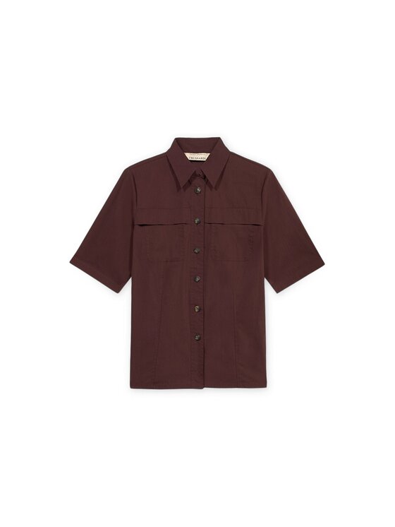 Trussardi Trussardi Koszula 5178A000681N046 Bordowy Regular Fit