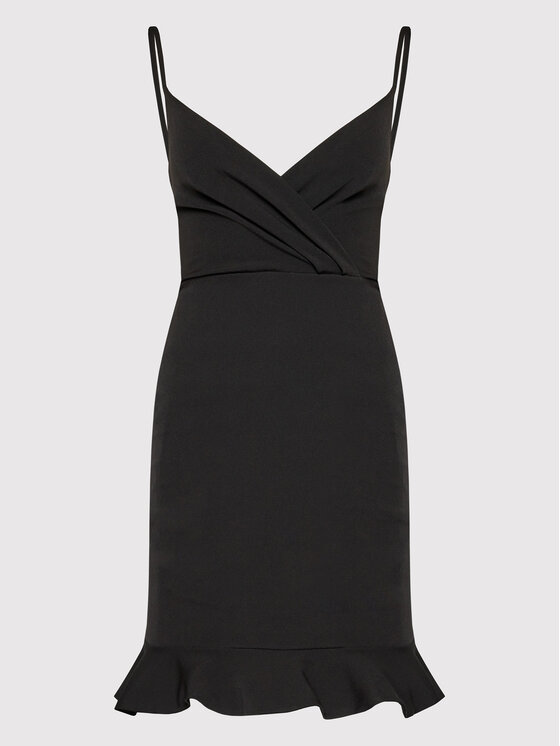 DeeZee DeeZee Abito da cocktail Cherish Me PLY021 Nero Slim Fit