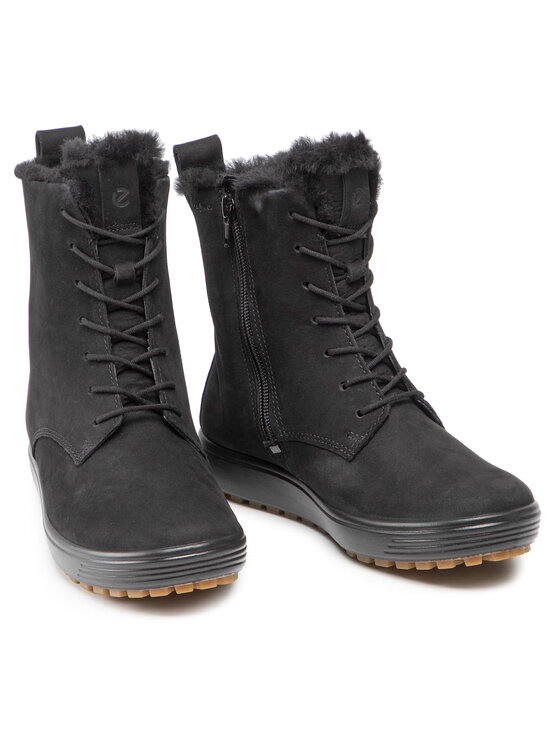 ECCO ECCO Botki Soft 7 Tred W 45042302001 Czarny