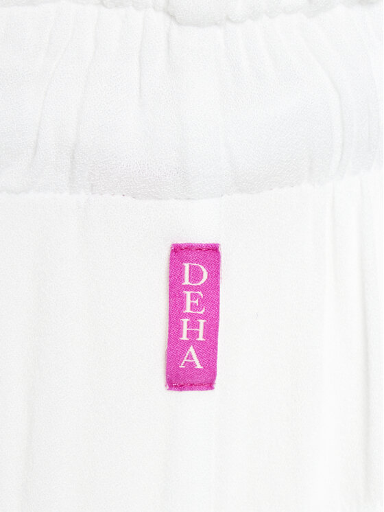 Deha Deha Bermude A00637 Alb Regular Fit