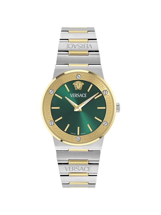 Versace Versace Zegarek VE5Q00526 Srebrny