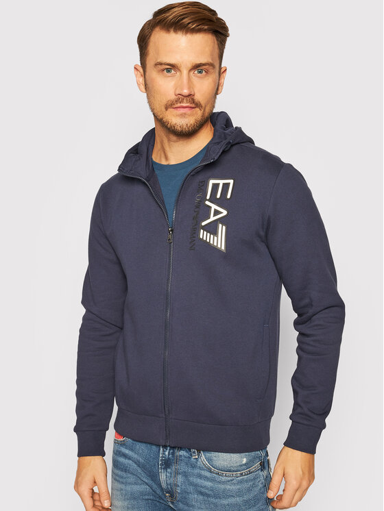 EA7 Emporio Armani EA7 Emporio Armani Džemperis 6HPM57 PJ07Z 0554 Tamsiai mėlyna Regular Fit