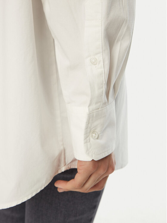 Tommy Jeans Tommy Jeans Marškiniai DW0DW19357 Balta Oversize