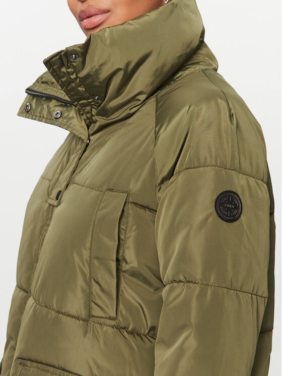 ONLY ONLY Зимно яке Nora 15294315 Зелен Regular Fit