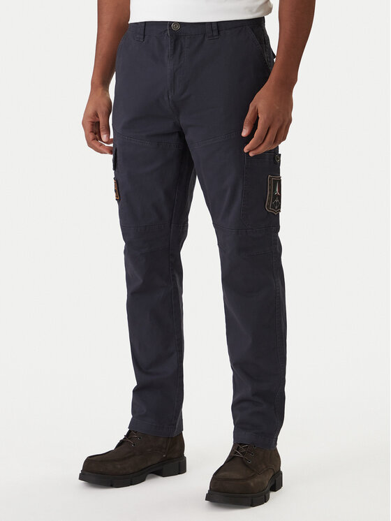 Aeronautica Militare Aeronautica Militare Stoffhose 252PA1688UCT03399 Dunkelblau Regular Fit