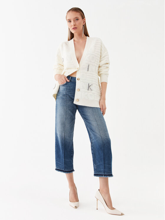 PINKO Pinko Džínsy Barbara 101713 A146 Modrá Boyfriend Fit