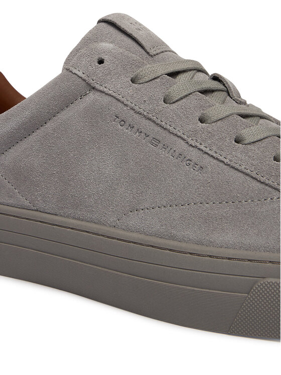 Tommy Hilfiger Tommy Hilfiger Сникърси Park Premium Suede FM0FM05829 Сив