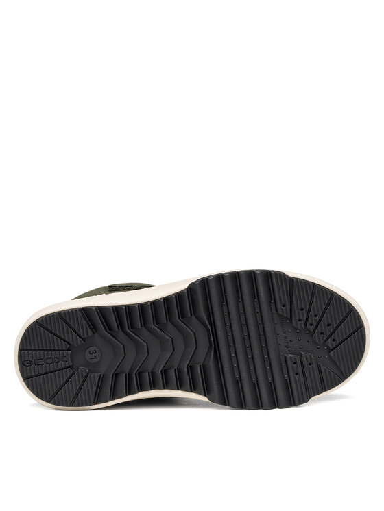 Geox Geox Ghete J Bunshee Boy B Abx J16FMA 0ME33 C3009 M Verde închis