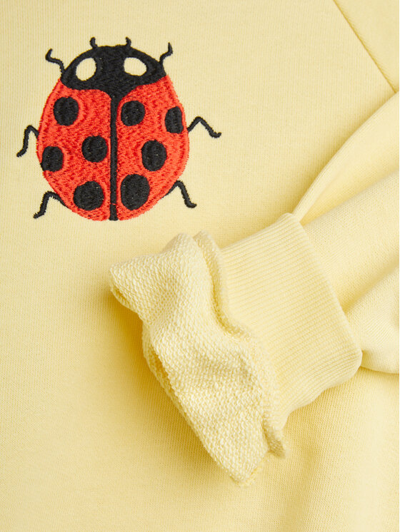 MINI RODINI MINI RODINI Суитшърт 2522010923 Жълт Regular Fit