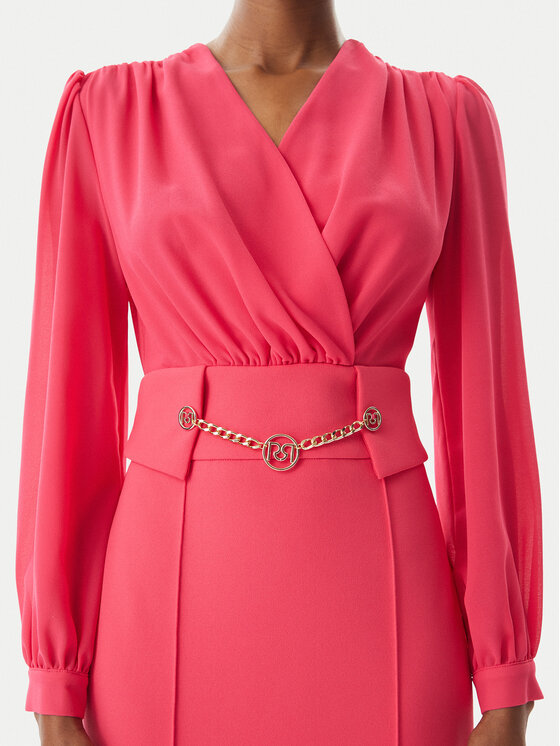 Rinascimento Rinascimento Coctailkleid CFC0123289003 Rosa Regular Fit