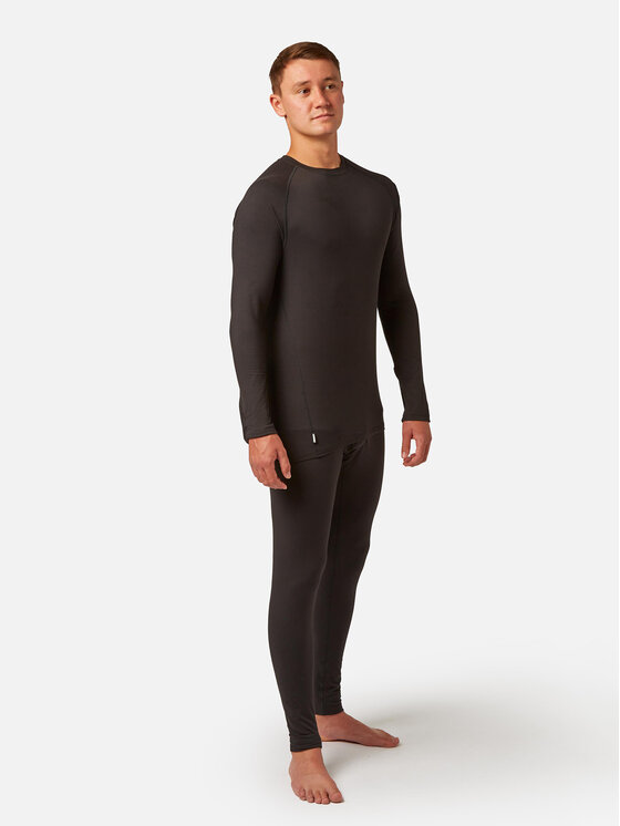 Surfanic Surfanic Termalno donje rublje SWX1601 Crna Slim Fit