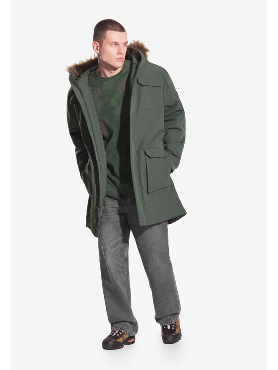 PROSTO. PROSTO. Kurtka zimowa Expedition Parka Zielony Regular Fit
