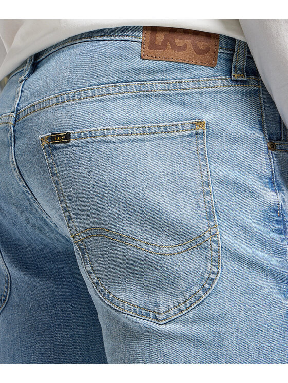 Lee Lee Jeansy 112363977 Niebieski Slim Fit