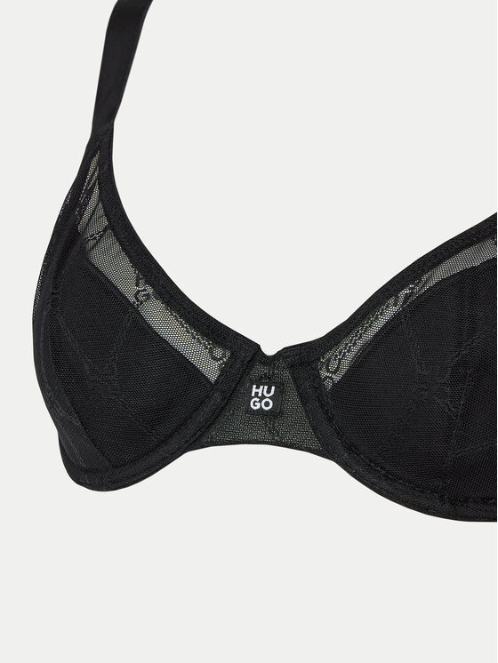 HUGO Hugo Reggiseno con ferretto 50527186 Nero