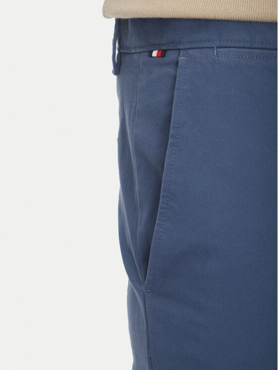 Tommy Hilfiger Tommy Hilfiger Chino hlače Denton MW0MW37873 Modra Slim Fit