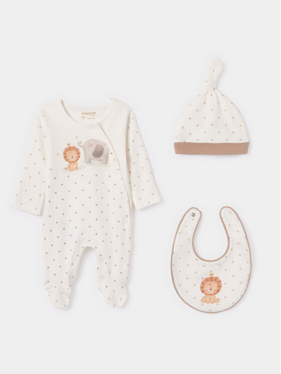 Mayoral Mayoral Kinderset 9.360 Écru Regular Fit