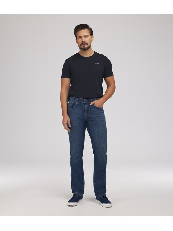 Lee Cooper Lee Cooper Jeansy JEANS M LC7504 7820 BRUSHED Niebieski Tapered Fit
