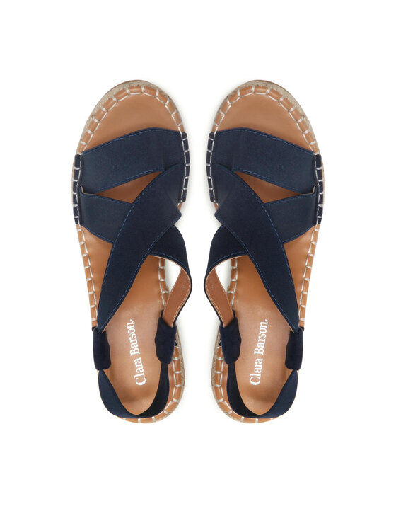 Clara Barson Clara Barson Espadrilky WSS20460-02 Tmavomodrá