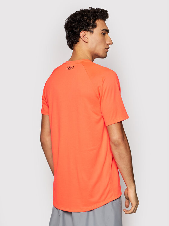 Under Armour Maglietta tecnica Wordmark 1361702 Arancione Loose Fit Modivo