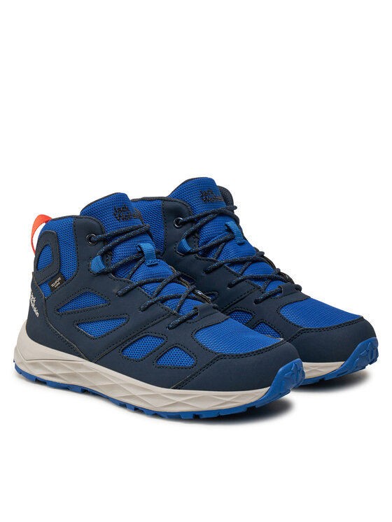 Jack Wolfskin Jack Wolfskin Bakancs Woodland 2 Texapore Mid K 4059831 Sötétkék