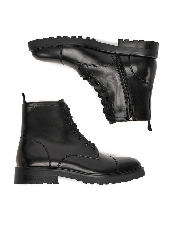 Gino Rossi Gino Rossi Schnürschuhe EO-UBERTO-02 125AM Schwarz