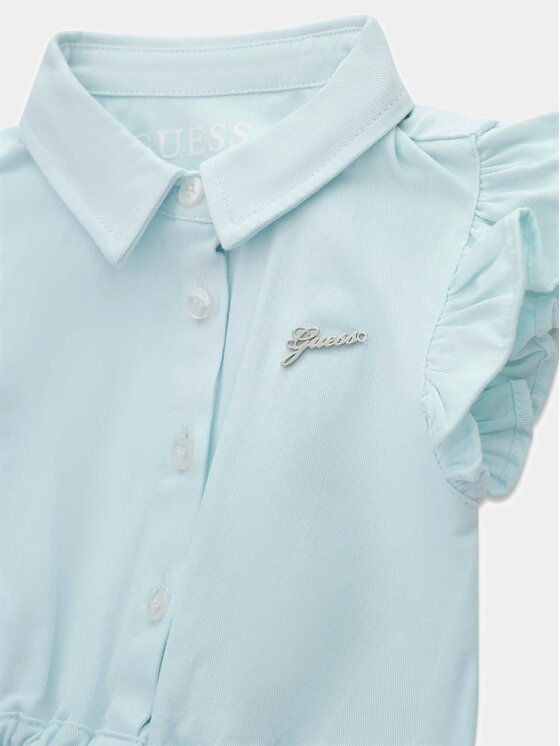Guess Kids Guess Kids Φόρεμα καθημερινό 181428 Γαλάζιο Classic Fit