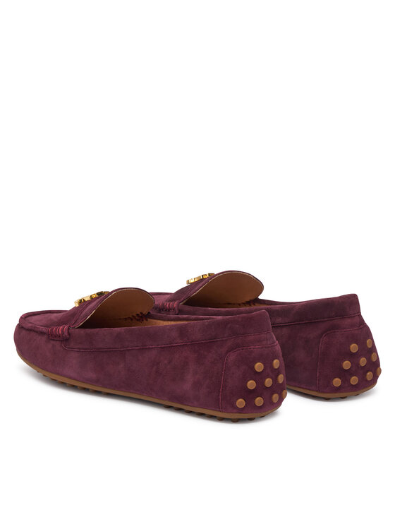 LAUREN RALPH LAUREN LAUREN RALPH LAUREN Mokasini Barnsbury 802821629037 Bordo rdeča