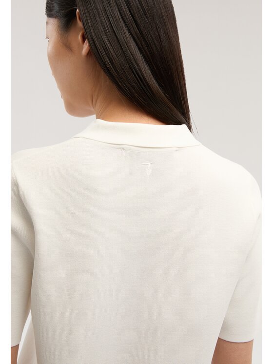 Trussardi Trussardi Sweter M7806001200N011 Biały Regular Fit