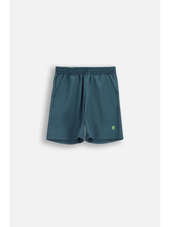 Lemon Explore Lemon Explore Szorty materiałowe WL6119501ACB-011 Zielony Regular Fit