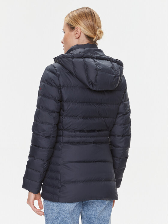 Tommy Hilfiger Tommy Hilfiger Μπουφάν πουπουλένιο WW0WW39746 Σκούρο μπλε Regular Fit