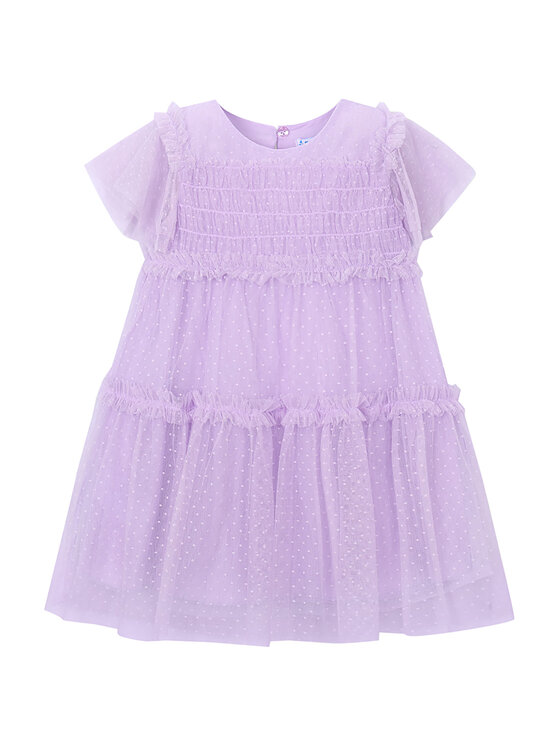 Mayoral Mayoral Elegáns ruha 3917 Lila Regular Fit